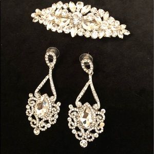Earrings & brooch!